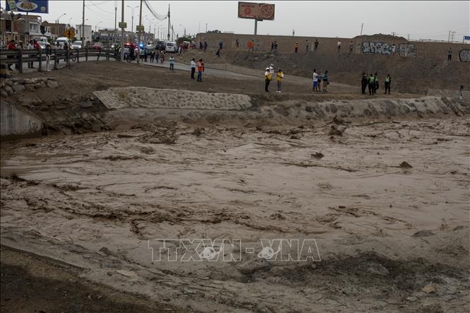 Mưa lớn gây thiệt hại nặng nề tại Peru